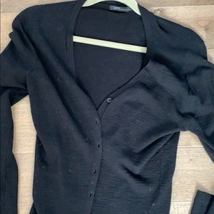 Guess small sweater button down